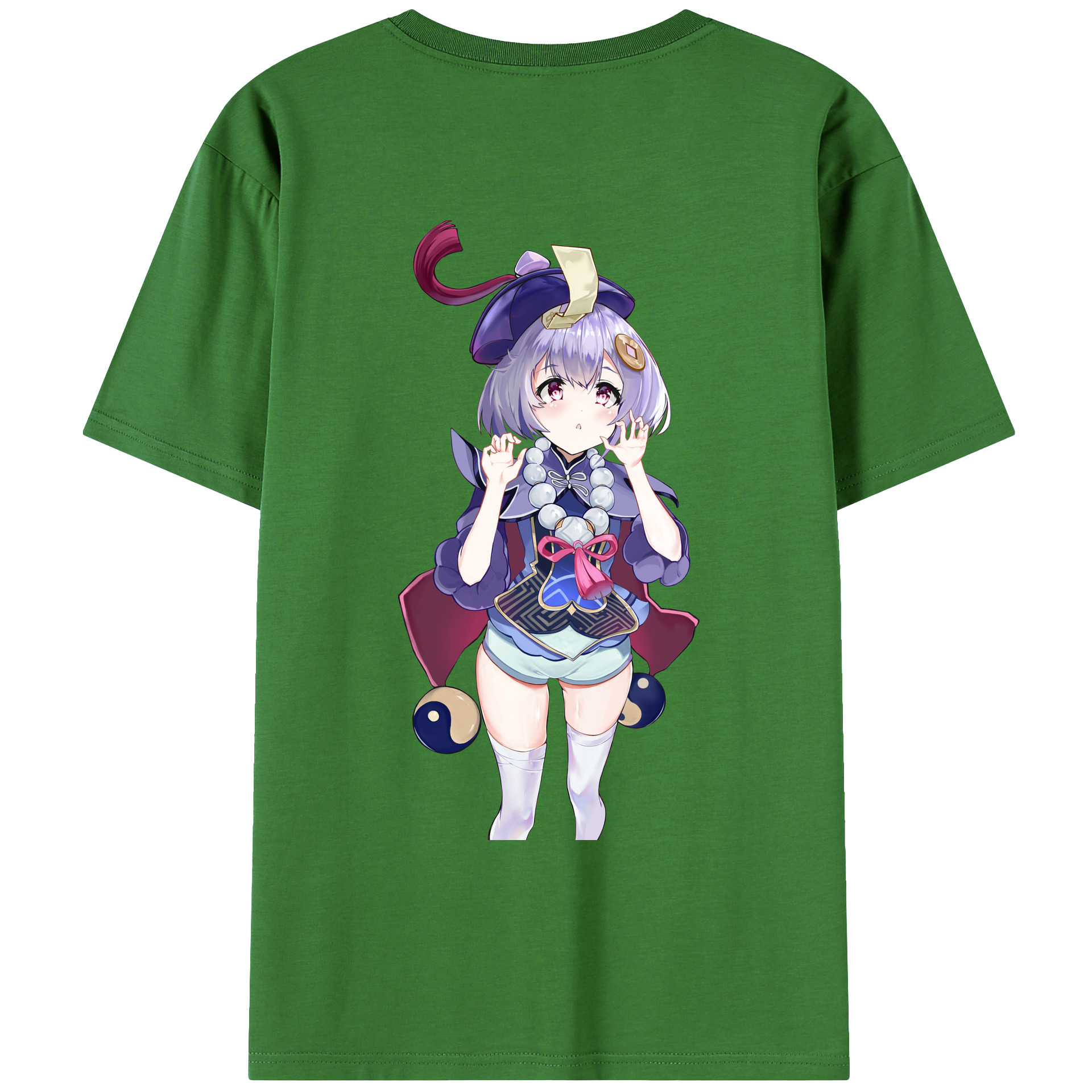 げんし神 七七 なな  genshin Nana レディース半袖Tシャツ(バックプリント)